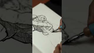 Drawing toji byjollyarts youtubeshorts drawing art trendingshorts [upl. by Eglantine]