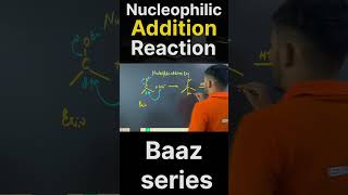 Nuclephilic addition reaction shortsfeed viral [upl. by Einnaej]