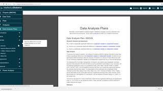 Data Analysis Plan Templates [upl. by Notrab]