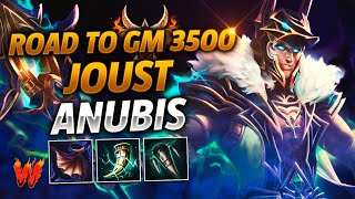 ANUBIS ENCONTRANDO UN NUEVO META  Warchi  Smite Joust Road to GM 3500 [upl. by Sewell]