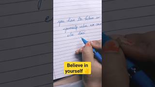 how to write quotes in cursive writingcursivewritingshortsfeedshortsytshortstrendingshorts [upl. by Decrem833]