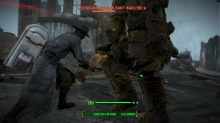 Fallout 4  Attack on Fort Strong but with CCR Fortunate Son in the background [upl. by Vander441]