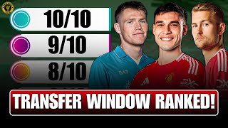 RANKING MANCHESTER UNITEDS SUMMER TRANSFER WINDOW 202425 [upl. by Mariam]