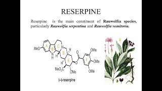 RESERPINE  structure elucidation and Synthesis Dr V Mohanraj  LIFE with CheMistry  Tamil [upl. by Persis429]