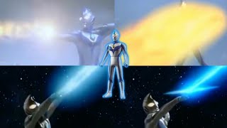 ultraman dyna miracle type all special technique [upl. by Debo]