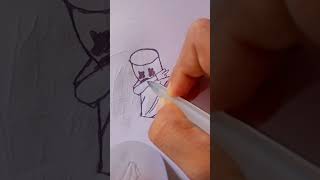 MARSHMALLOW DRAWING 😁 music cover [upl. by Farkas214]