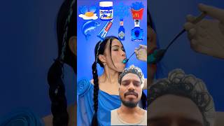 Blue Colour Food shorts food viralviralvideo colorfood [upl. by Edahsalof]