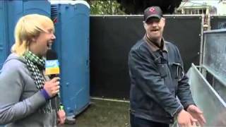 Man washes hands in urinal in direct tv [upl. by Enenstein]