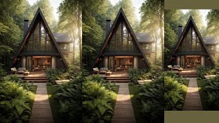 A Frame House Cabin Design Build [upl. by Mlehliw]