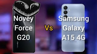 Novey Force G20 vs Samsung Galaxy A15  Ozbek tilida [upl. by Connor]