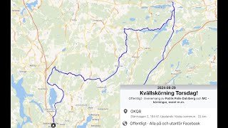 20240829 Kvällskörning  Evenemang av Patrik Palle Dahlberg från quotRapido MCK Stockholmquot [upl. by Rodgiva]