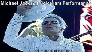 Billboard Awards Demonic Michael Jackson Hologram Performance [upl. by Annanhoj]