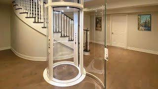 Savaria Vuelift Mini Glass Home Elevator [upl. by Beitnes73]