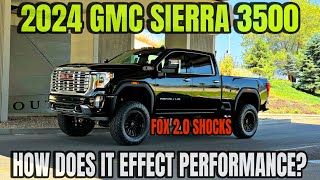 2024 GMC SIerra 3500 Denali With 5quot Lift How Does It Ride And Perform With The Lift [upl. by Wehrle]