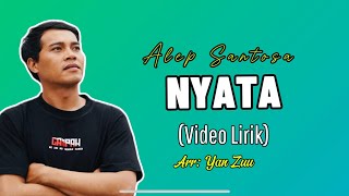 NYATA  Alep Santosa Official Lyric Video  SAC Project [upl. by Velleman]