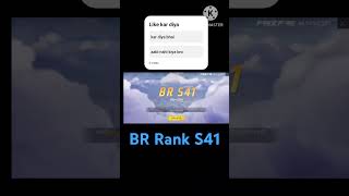 Br rank s40 change s41 freefire howtosurviveanddobooyah [upl. by Atilek]