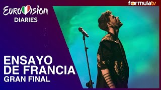 ENSAYO de ALVAN y AHEZ Francia para la GRAN FINAL de Eurovisión 2022 [upl. by Asserac519]