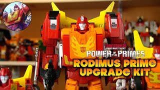 Power of the Primes Rodimus Prime UPGRADE KIT [upl. by Wauters]