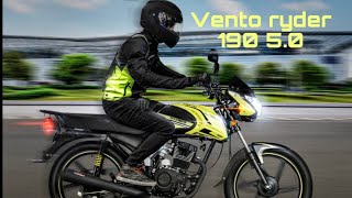 MOTOCICLETA VENTO RYDER 190cc 50 [upl. by Magulac430]