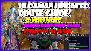 Classic WoW  UPDATED Uldaman in Depth Route Guide  Now With 30 More Mobs  RAREEPIC HUNTING [upl. by Znieh]