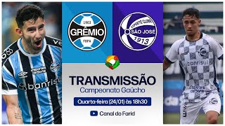 AO VIVO GRÃŠMIO X SÃƒO JOSÃ‰POA 2401 GAUCHÃƒO 2024  FARID REAGINDO AO JOGO [upl. by Ossie576]