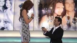 Best Surprise Proposal  Weatherman proposes to Morning News Anchor [upl. by Airdnaz]