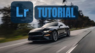 Car Photography  Lightroom Editing Tutorial  Ford GT CS [upl. by Dominik]