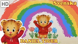 Daniel Tigers Kvarter  Hantverk med Regnbågens Färger [upl. by Terzas304]