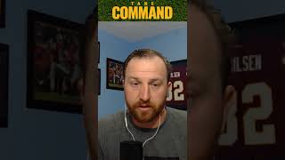 Logan Paulsen Shares His Thoughts on The Commanders Decision To Go For It on 4th Down  Take Command [upl. by Audrit215]