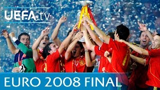 Spain v Germany UEFA EURO 2008 final highlights [upl. by Allis566]