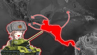 Red Armies Of Central America Crush Rebellions Of Filthy Capitalism Hoi4 Communist Guatamala [upl. by Ademordna]