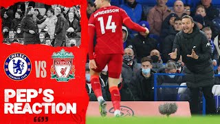 Peps Reaction Lijnders on pride no excuses and Klopp communication  Chelsea vs Liverpool [upl. by Hatty]