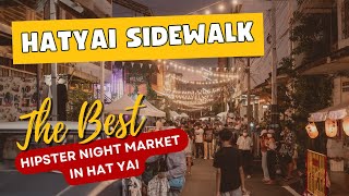 【🇹🇭 4K】The Best Night Market in Hat Yai Thailand 2022  Hatyai Sidewalk [upl. by Aydiv]