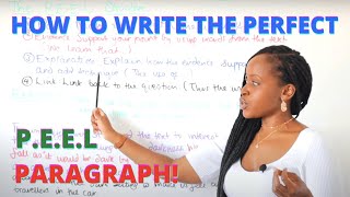 How To Write A Perfect PEEL Paragraph quotPEELquot Structure Explained  English GCSE Essay Revision [upl. by Ellissa]