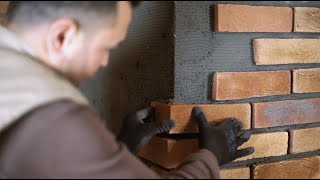 STONEWRAP Installation of Brick Veneer [upl. by Tratner]