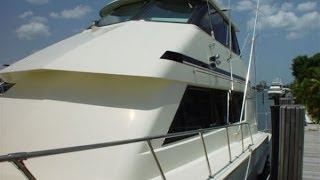 SOLD  65 Hatteras Enclosed Bridge Sportfish 1989  1 World Yachts  SOLD [upl. by Simsar]