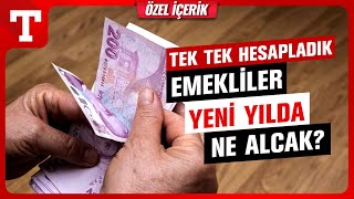 Emeklilerin Maaşı Ne Olacak İşte Son Senaryoya Göre Tek Tek Hesap  Türkiye Gazetesi [upl. by Mota]