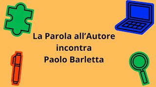 Giurato a concorsi letterari Cosa ne pensa del torneo quotIoScrittore Paolo Barletta [upl. by Barcot]