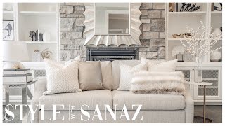 HOW TO STYLE YOUR SOFA  HOW TO STYLE YOUR THROW PILLOWS  COUCH DECOR IDEAS [upl. by Ecnerual]