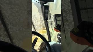 West Texas Cotton Stripping ride along in CS770 Round Baler [upl. by Kcyred]