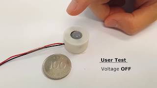 A Soft Tactile Display Using DEA for Fingertip Interaction [upl. by Elliott]