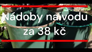 Nádoby na vodu za 38 Kč [upl. by Ecyak]