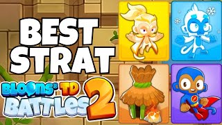 Best Strat Nice Bloons TD Battles 2 [upl. by Yerffoj435]