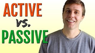 How to Use Active amp Passive Voice to Improve Your Grammar [upl. by Bessy]