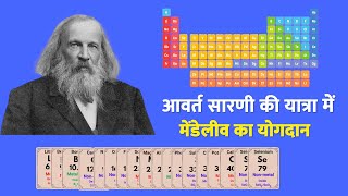 Mendeleevs Contribution to the Journey of the Periodic Table Hindi [upl. by Powel643]