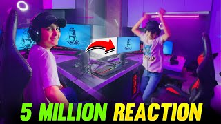 Aditech 5 Million Subscriber Op Reaction 😂💖  aditech shorts [upl. by Harberd873]