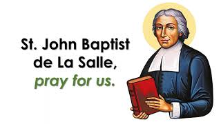 The Lasallian Prayer [upl. by Aivuy]