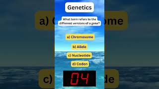 Genetics 🧬 ATAR  GCSE  IB  AP  AND MORE science quizbiology genetics gcse [upl. by Anaet809]