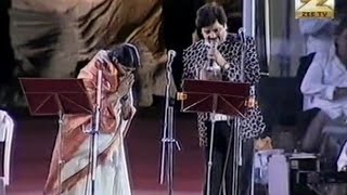 Tu Mere Saamne  Lata Mangeshkar Udit Narayan Live Hyderabad Concert 2002  Darr [upl. by Yrrat]