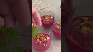 11eme recette Verrine de Noël à mousse de betterave 🎄 [upl. by Salvidor]